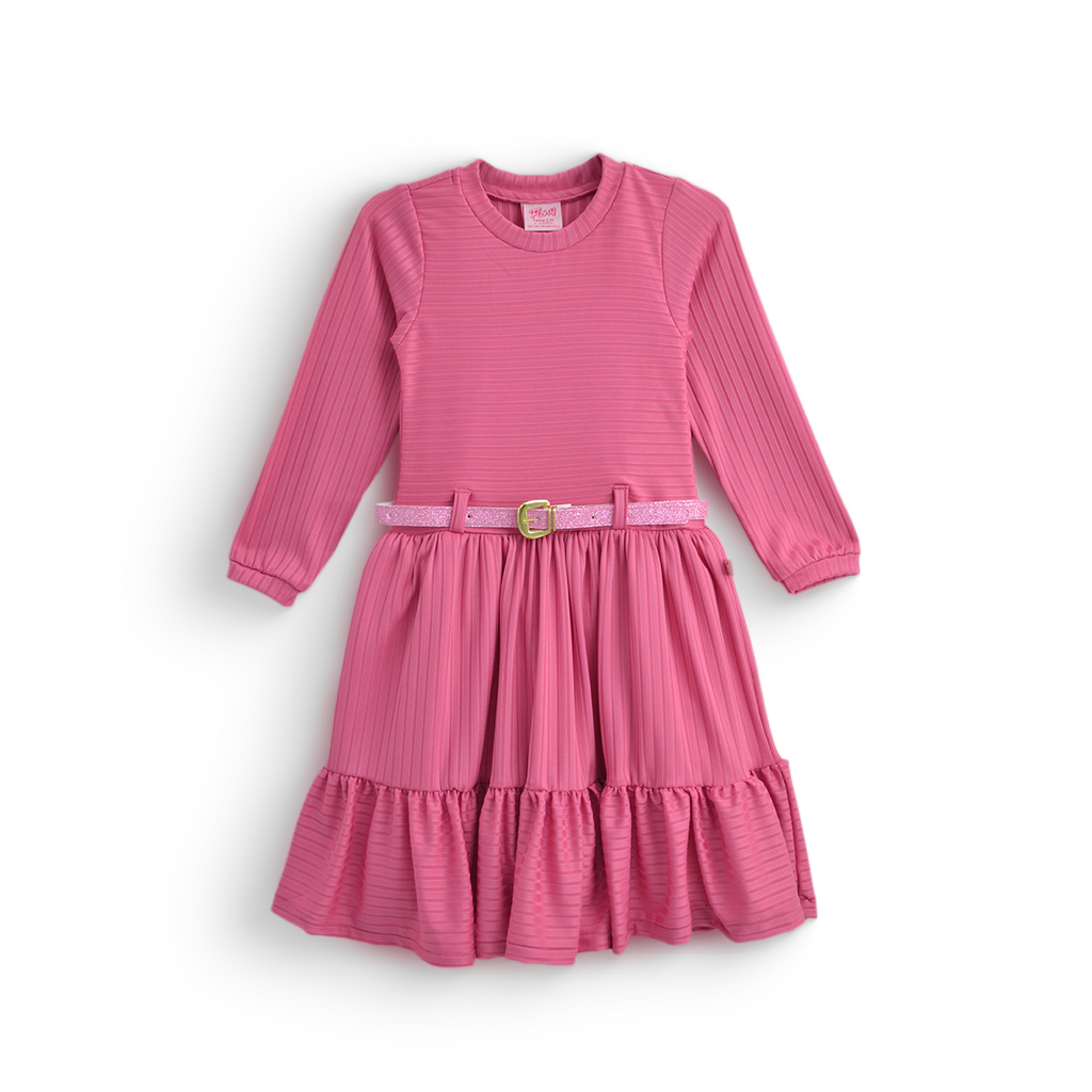 Vestido a rayas con cinturón • NADIA 1 • tallas ch-m-gr • VENI0193