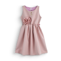 Vestido con moño y botones • BARBIE 13 •  tallas 1-2-3 • VEBB0123