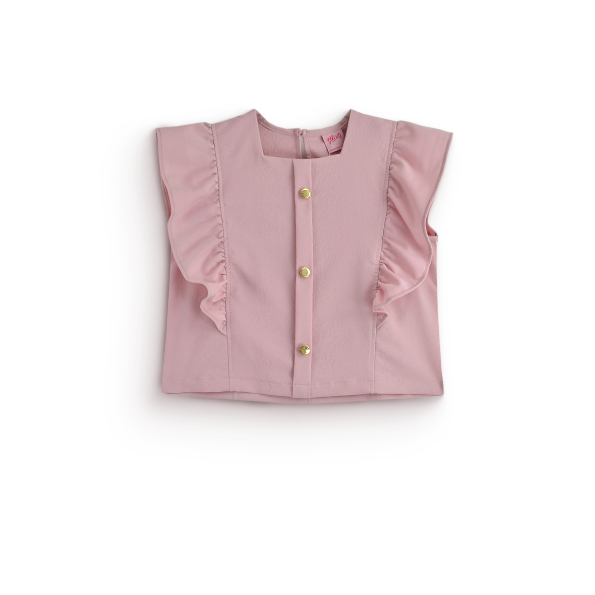 Conjunto pantalón y blusa con botones dorados • 12 a 14 años • Lucy 1