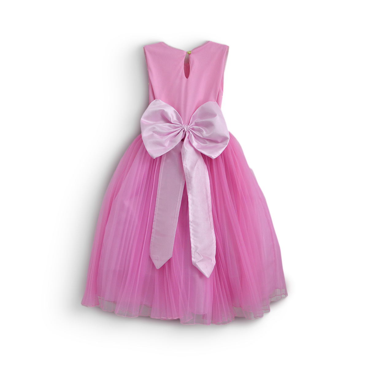 Vestido de lentejuelas largo plisado Niña VENI0187 Flory