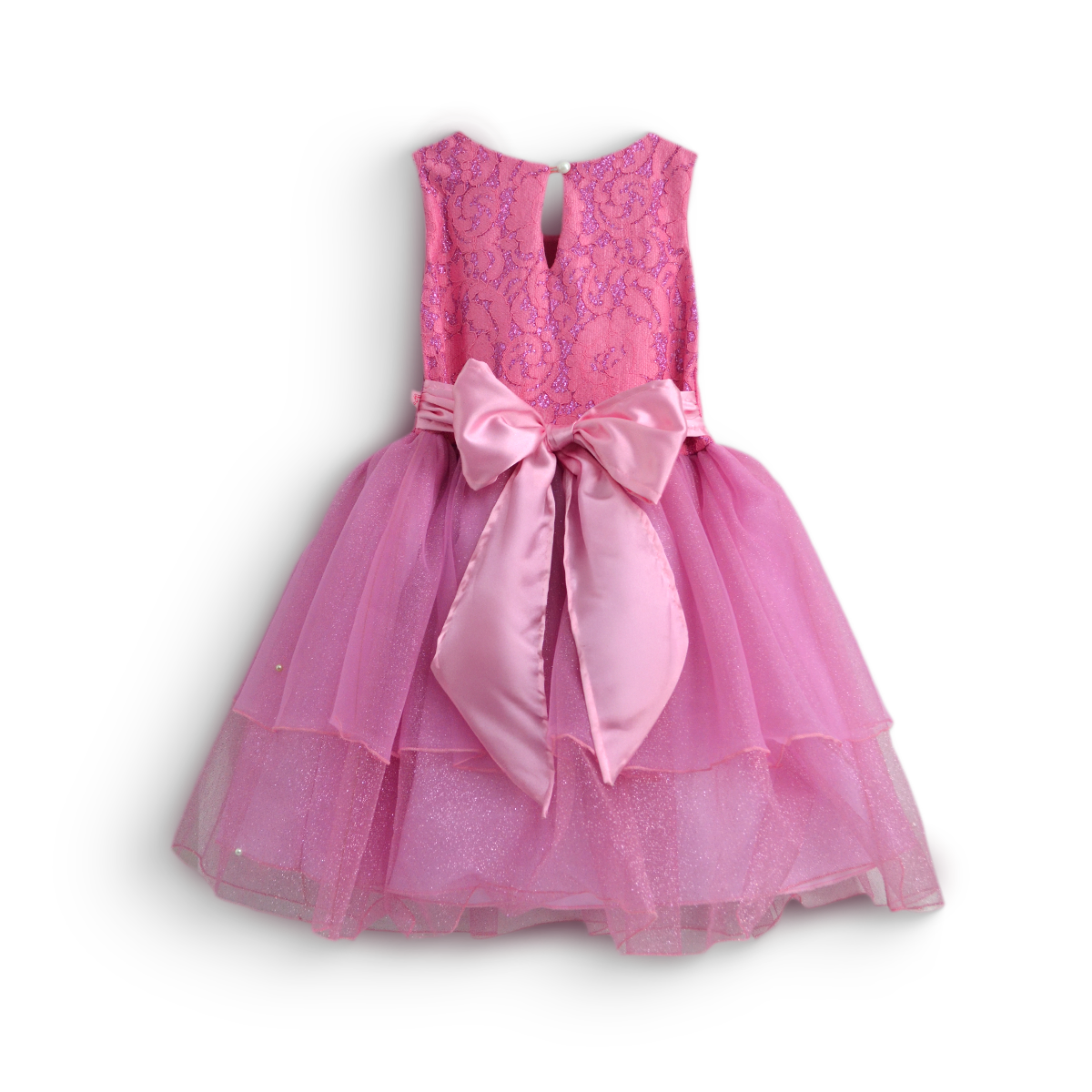 Vestido crochet con perlas  •  ANAHI 3  •   tallas xch-ch-m-gr-xg  • VENI0194