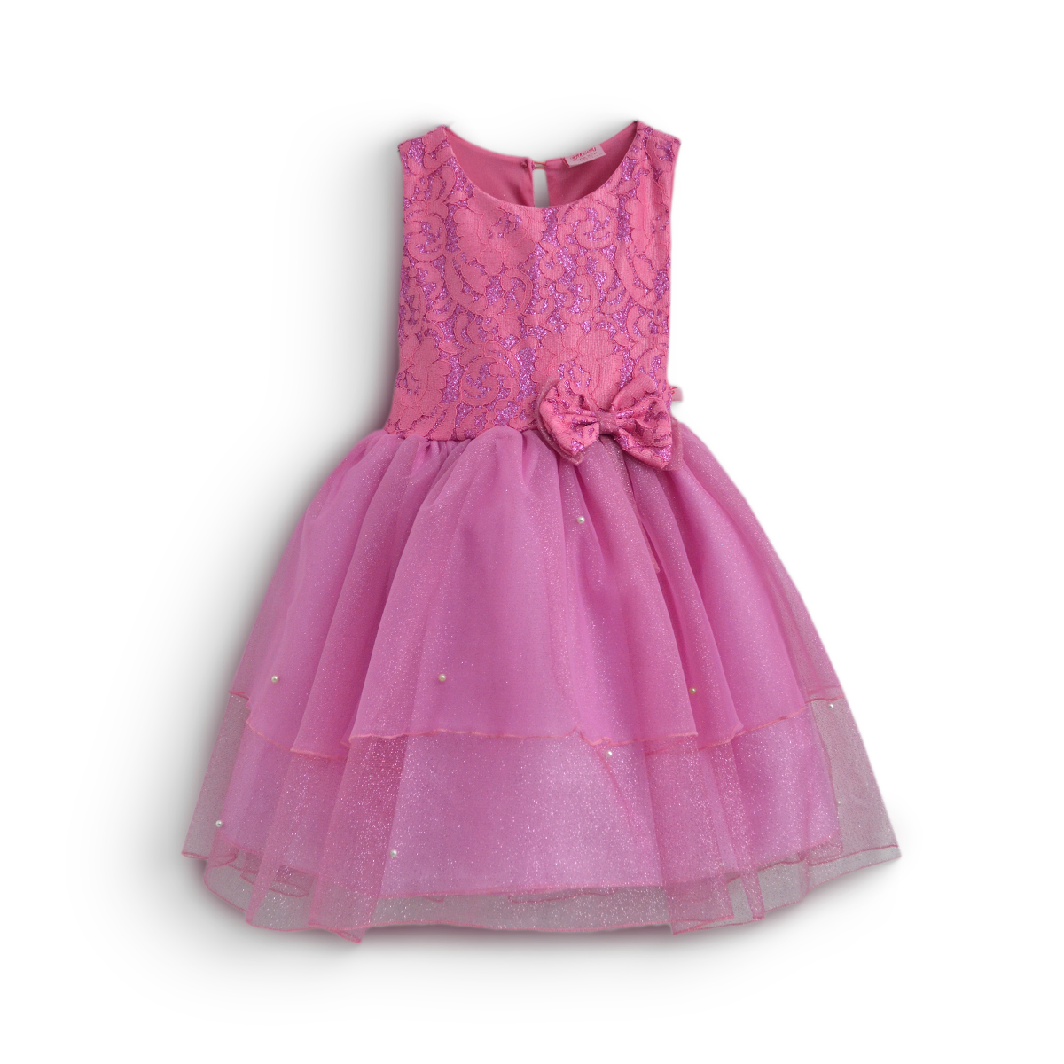 Vestido crochet con perlas  •  ANAHI 3  •   tallas xch-ch-m-gr-xg  • VENI0194