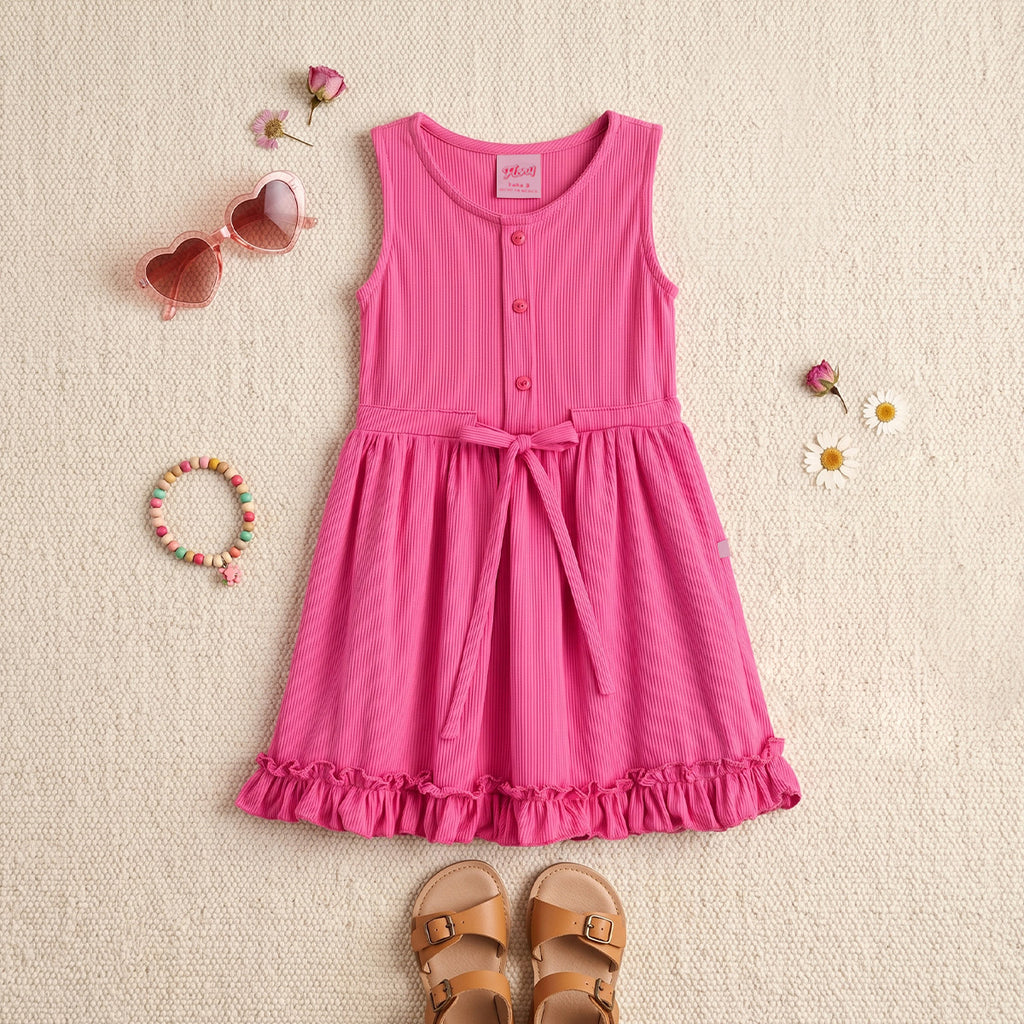 Vestido con botones • 1 a 3 años • Natali 11