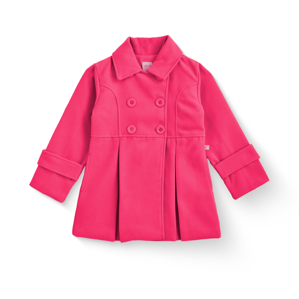 Abrigo de paño forrado con botones | ABNI0001  | tallas xch-ch-m-gr-xg