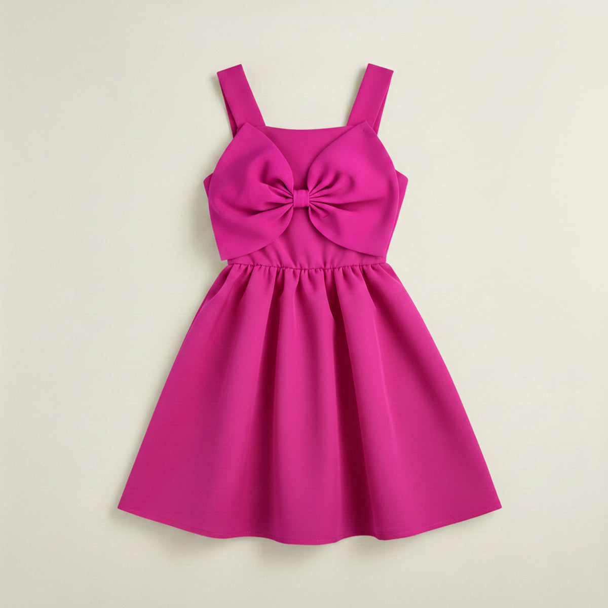 Vestido circular con moño • tallas ch-m-gr • BARBIE 15 •VENI0152