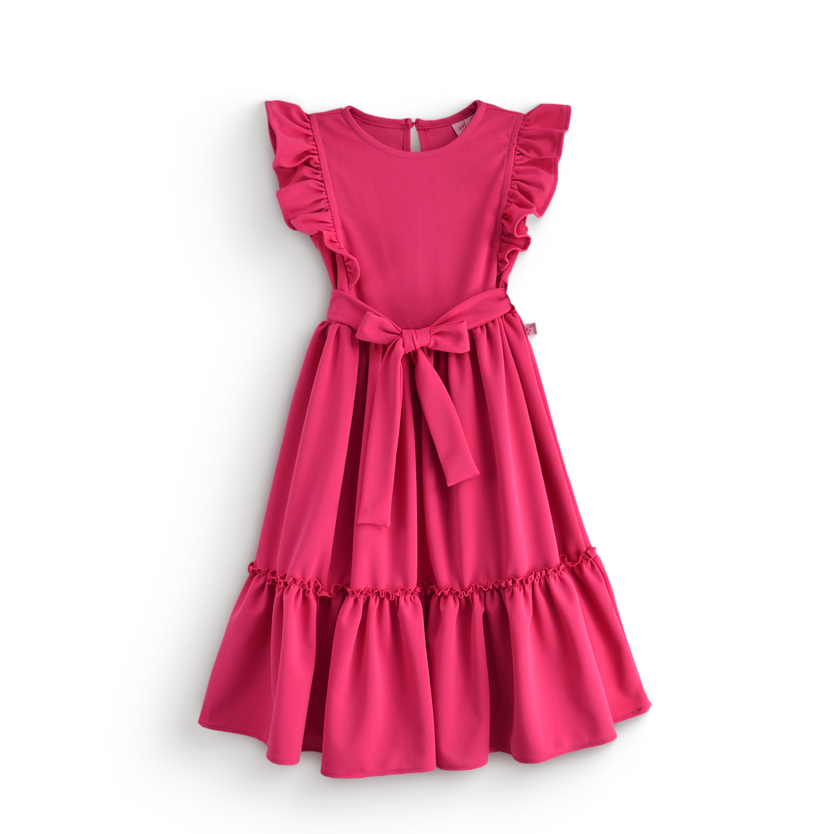 Vestido largo con moño • 4 a 12 años • Ariana 9