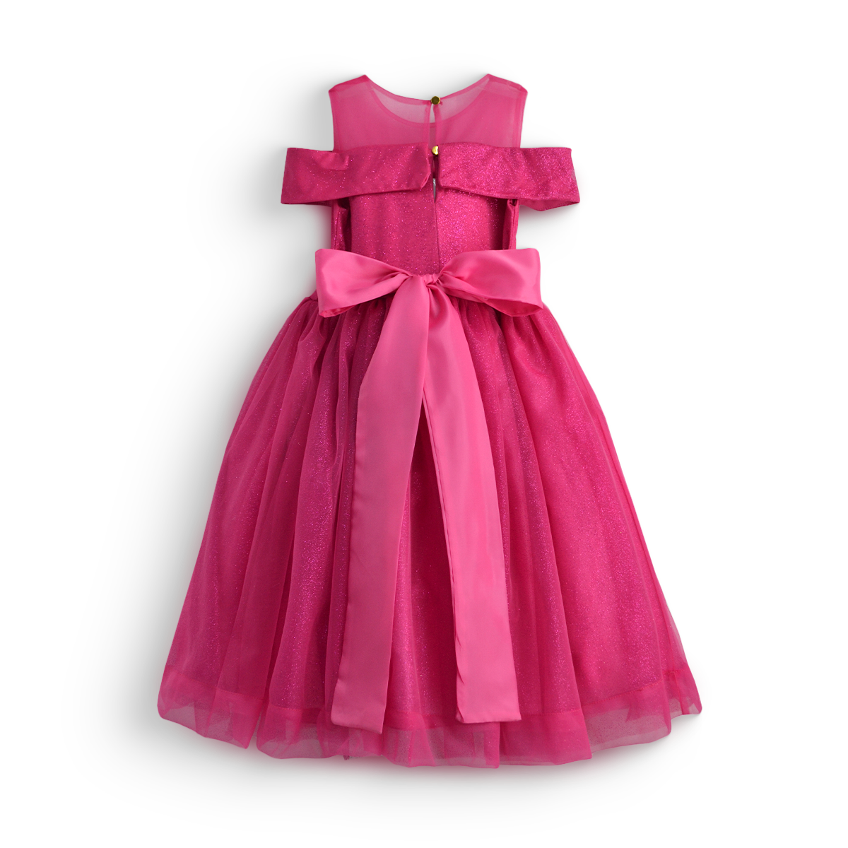 Ves de Gala con tul con brillos elegante | VENI0201 | tallas xch-ch-m-gr-xg