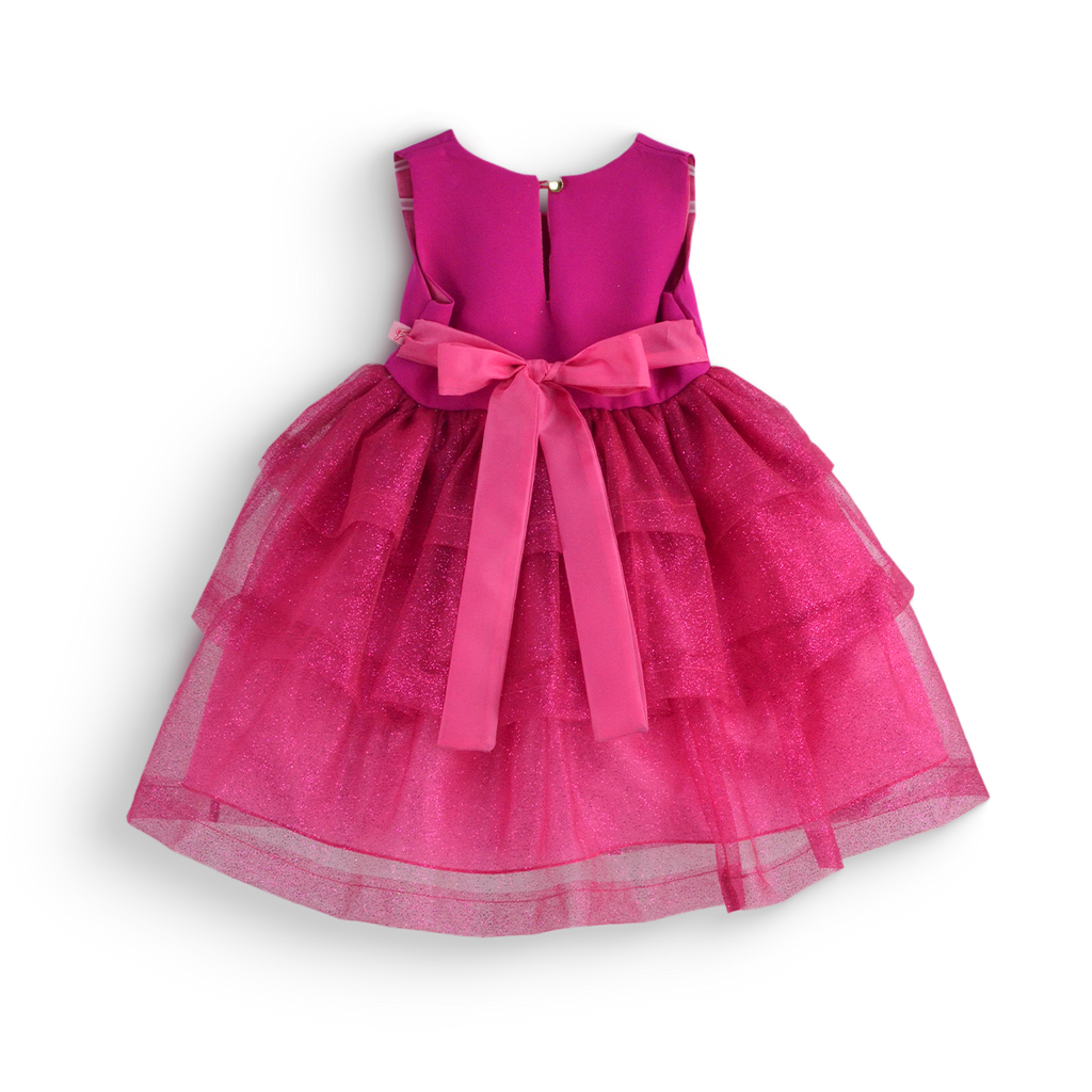 Vestido de tul en capas • BARBIE 12 • tallas 1-2-3 • VEBB0135