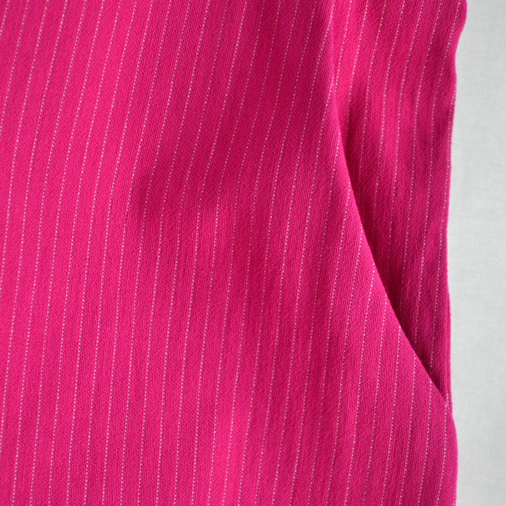 Conjunto de chaleco con botones y short a rayas • 4 a 12 años • Adriana 1