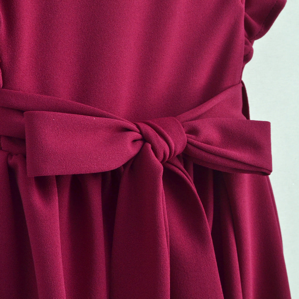 Vestido largo con moño • ARIANA 9 •  tallas ch-m-gr-xg • VENI0204