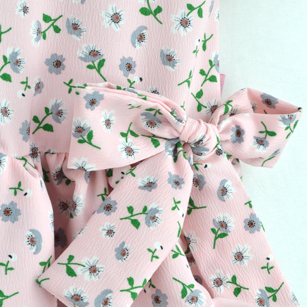Vestido Floreado con moño • LUCY 7 • tallas ch-m-gr • VENI0217