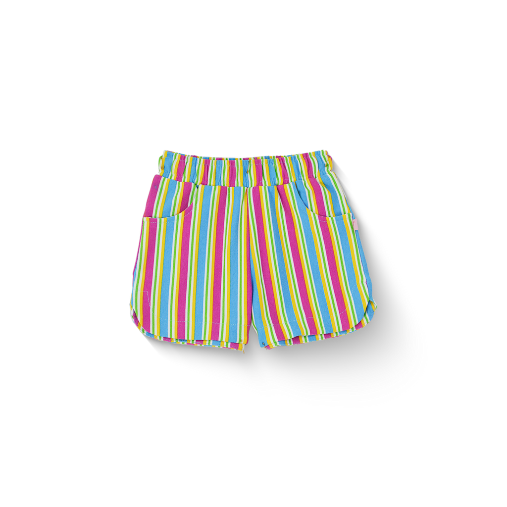Conjunto de Short rayado con blusa • ACAPULCO 1 • tallas ch-m-gr • CONI0035