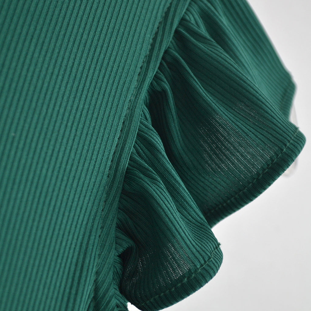 Vestido con cinturón y olanes • tallas ch-m-g • Natali 5
