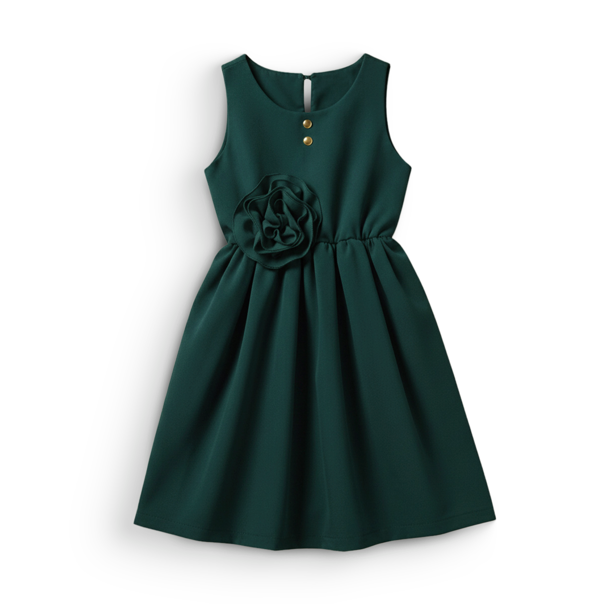 Vestido con moño y botones • BARBIE 13 • tallas ch-m-gr • VENI0181