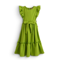Vestido largo con moño • ARIANA 9 •  tallas ch-m-gr-xg • VENI0204