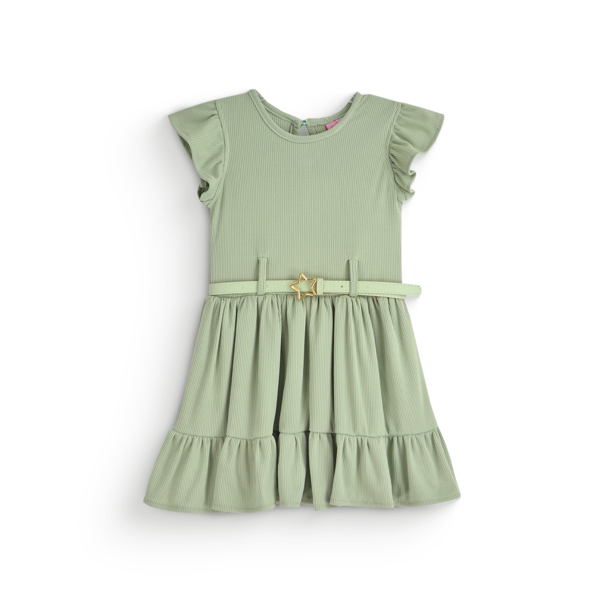 Vestido con cinturón • 1 a 3 años • Natali 5