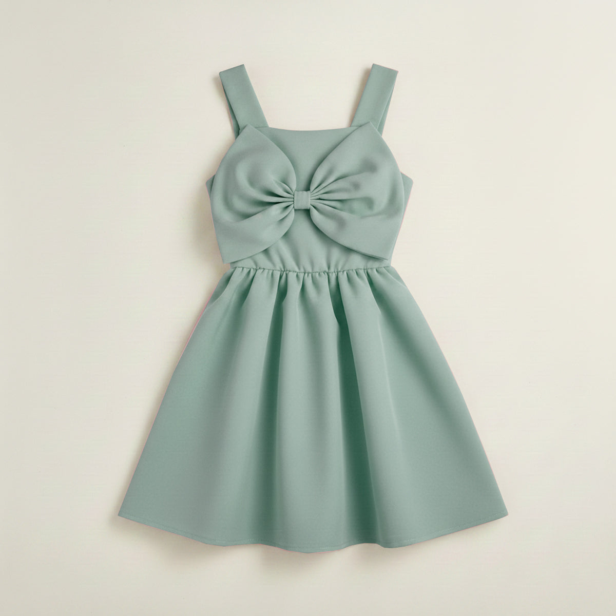 Vestido circular con moño • tallas ch-m-gr • BARBIE 15 •VENI0152