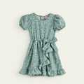 Vestido Floreado con moño • LUCY 7 • tallas ch-m-gr • VENI0217