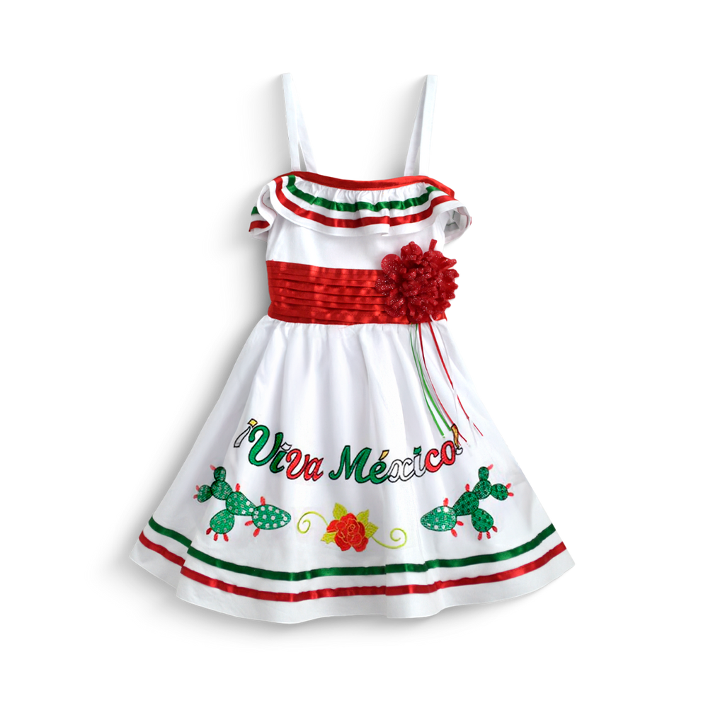 Vestido para fiestas patrias • LUPITA 3 • tallas ch-m-gr • VENI0052