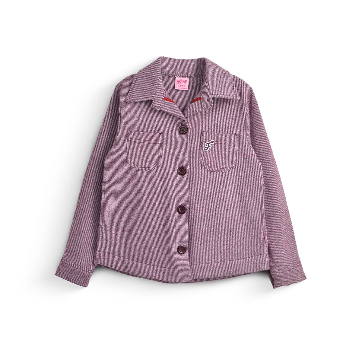 Sobrecamisa a cuadros para niña FLORY SCNI0001