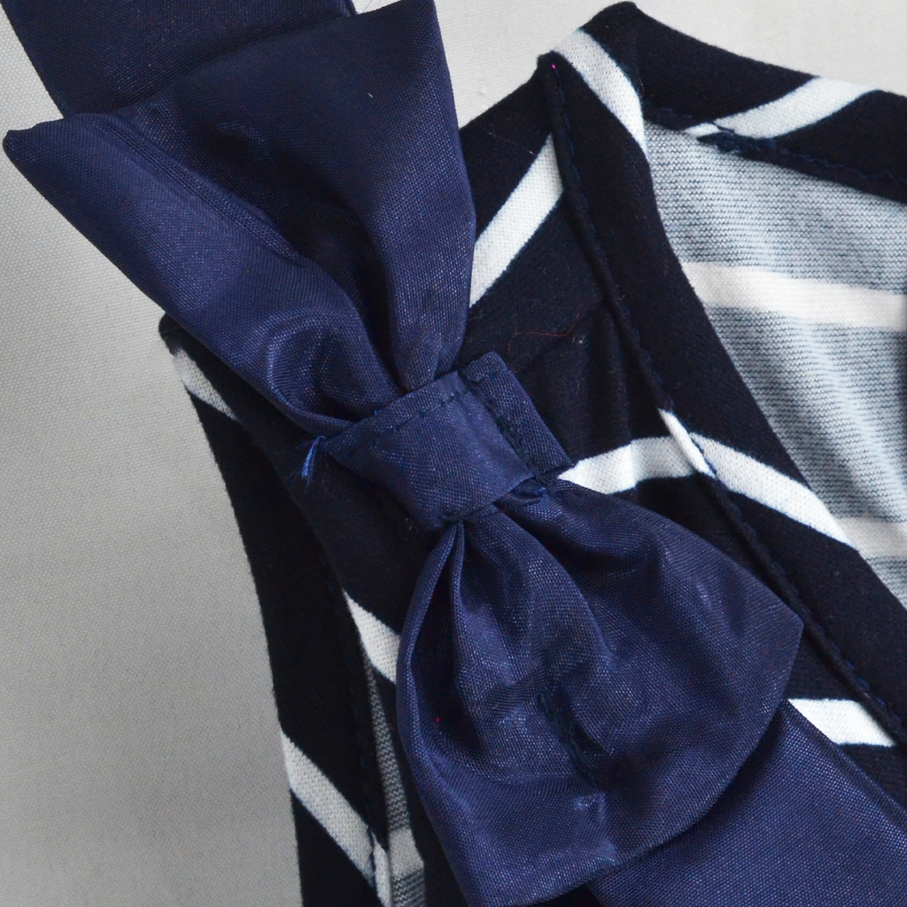 Vestido rayado con tul • NATALI 20 •  tallas 1-2-3 • VEBB0141B
