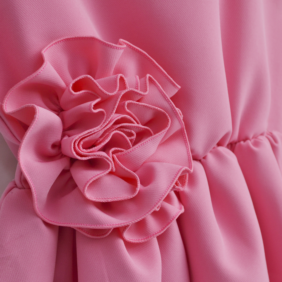 Vestido con moño y botones para bebé Flory VEBB0123