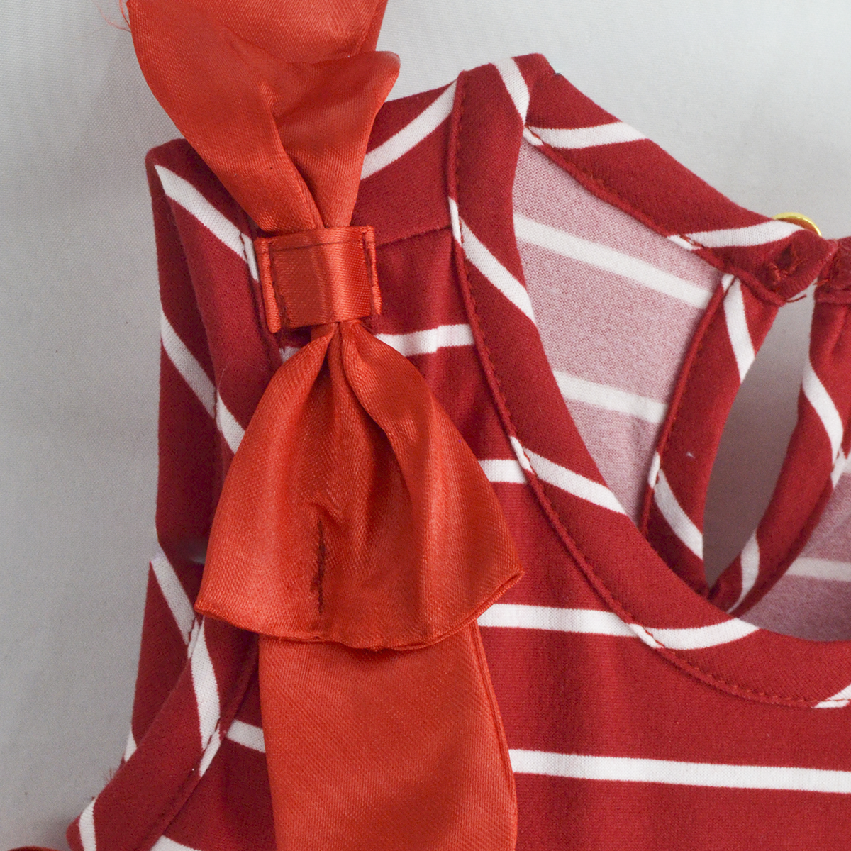 Vestido de fiesta a rayas con falda de tul glitter | VEBB0141B | tallas 1-2-3