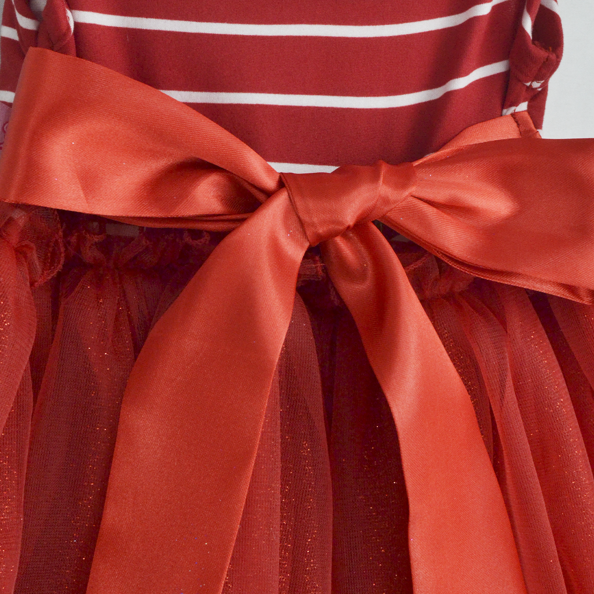 Vestido rayado con tul • NATALI 20 •  tallas 1-2-3 • VEBB0141B