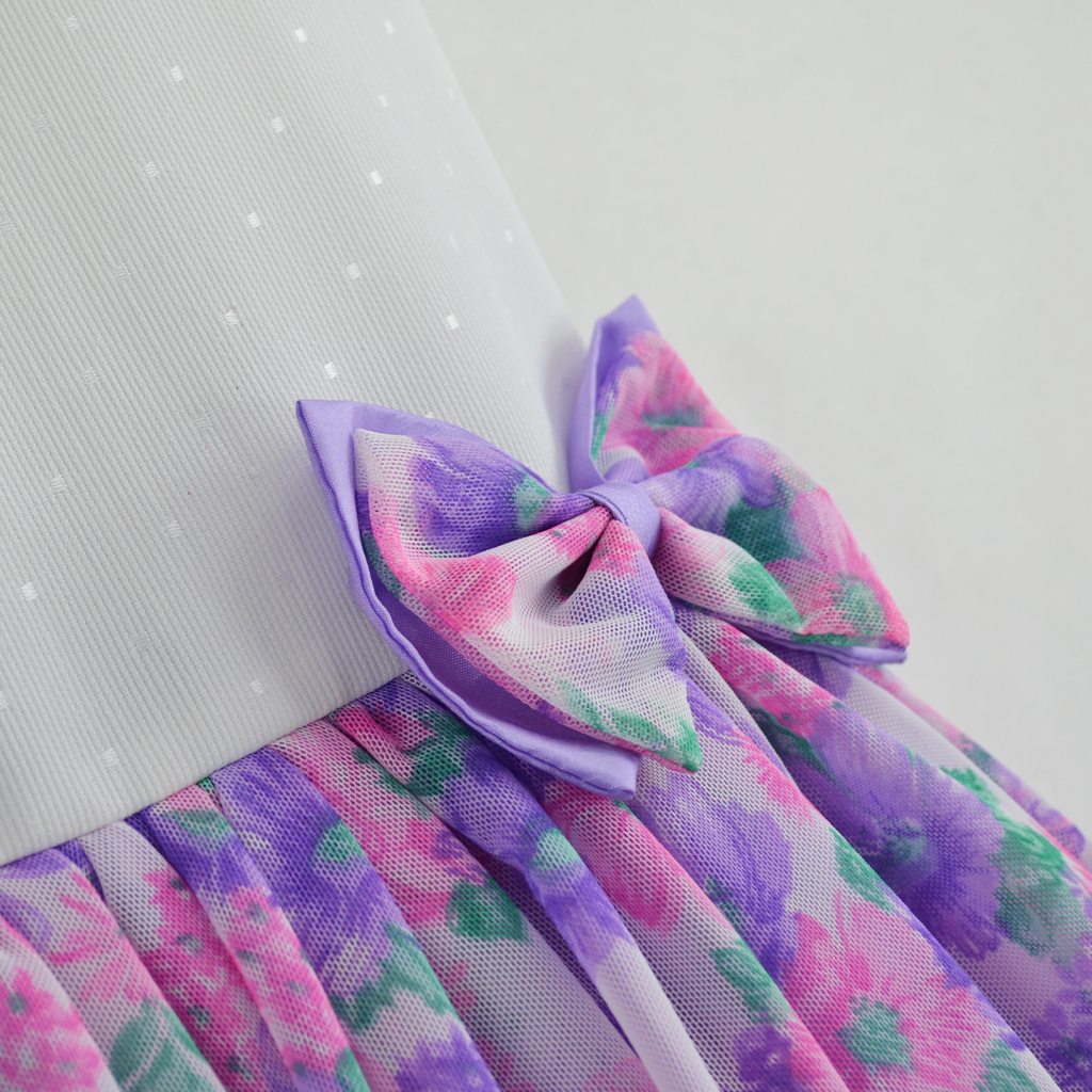 Vestido casual con tul • 4 a 11 años • Vania 2