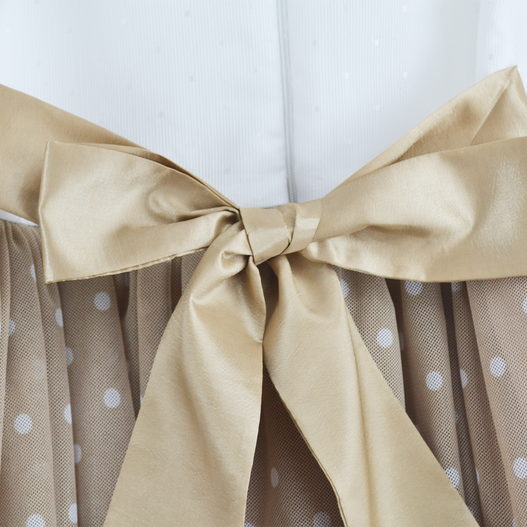 Vestido casual con tul • 4 a 11 años • Vania 2