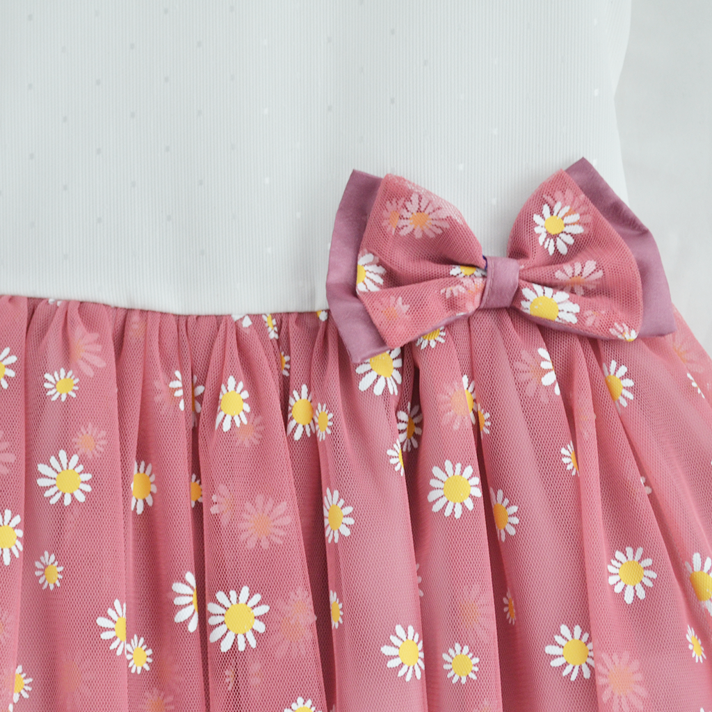 Vestido casual con tul • 4 a 11 años • Vania 2