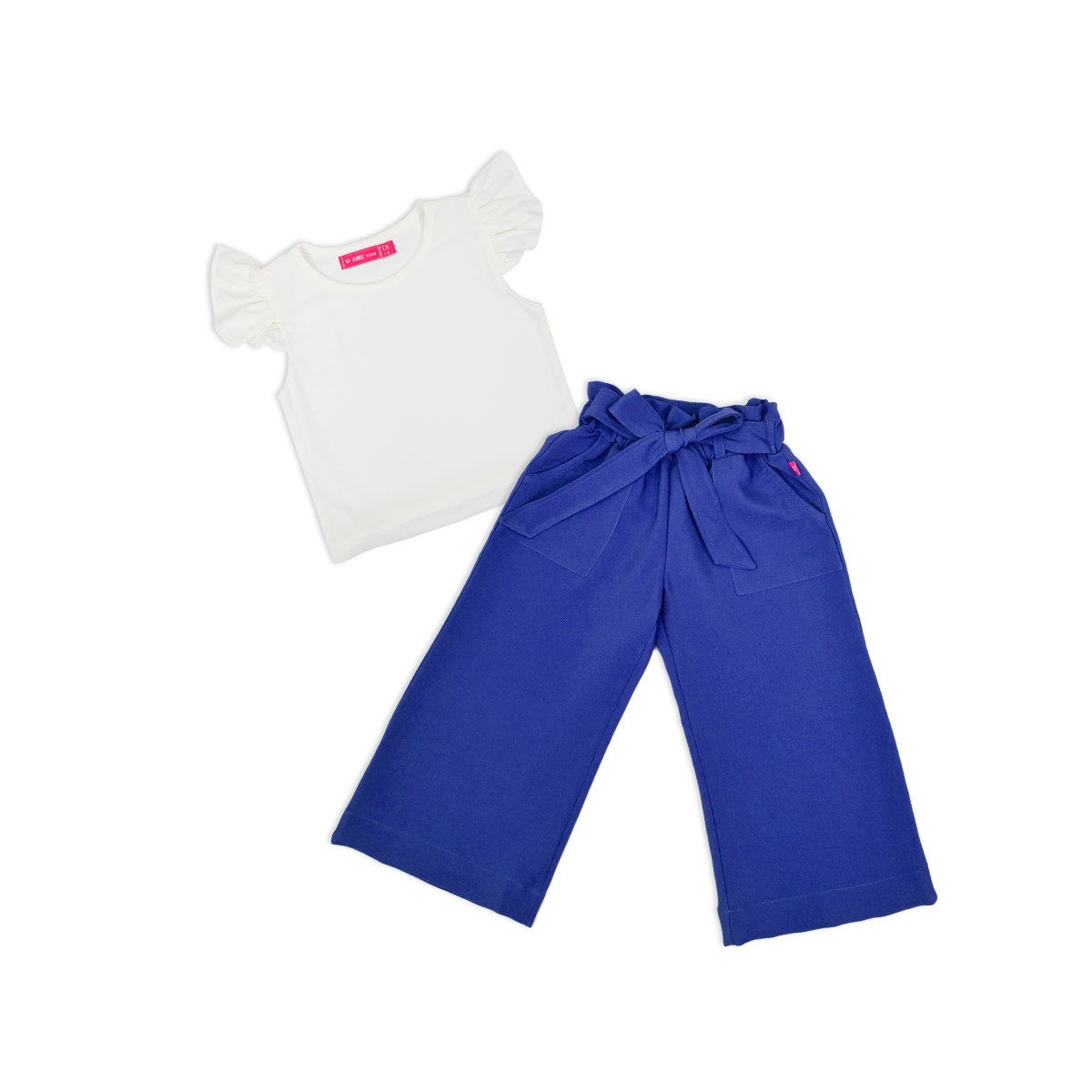 Conjunto blusa pantalón con moño niña FLORY CONI0011