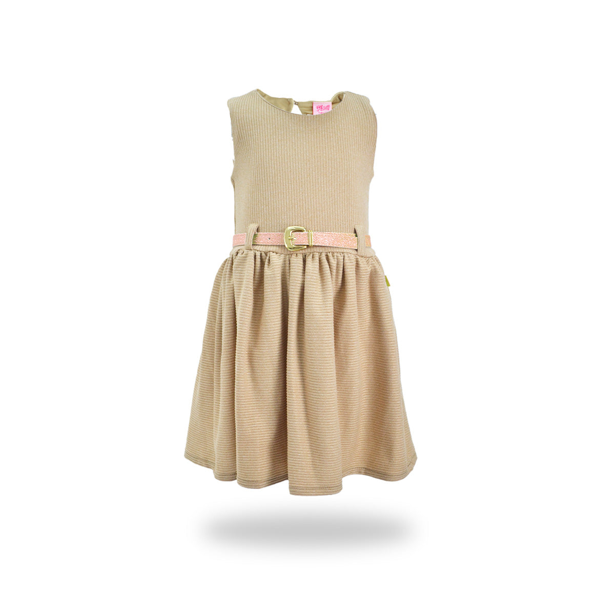 Vestido jaspeado para bebé Flory VEBB0101