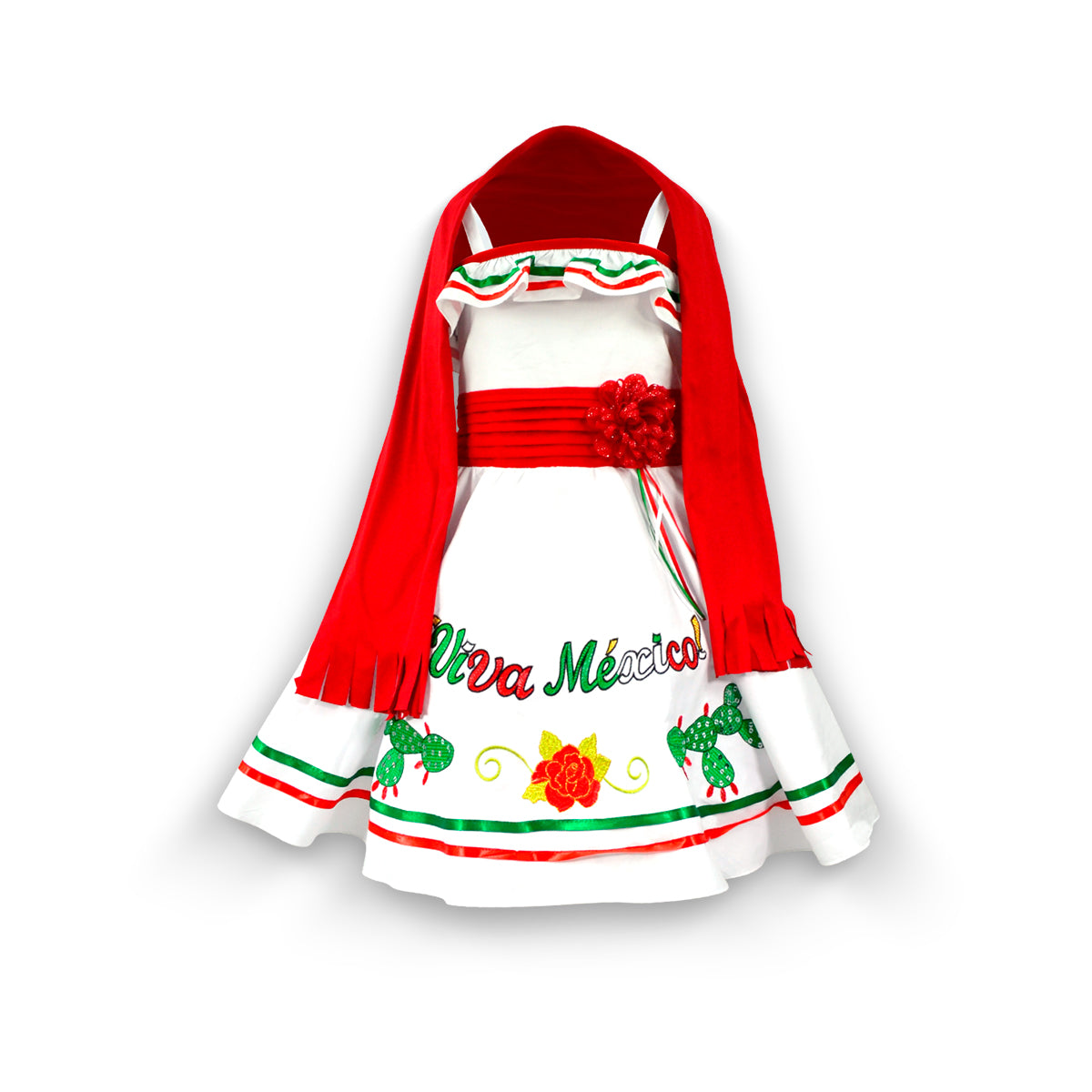 Vestido para fiestas patrias • LUPITA 3 • tallas ch-m-gr • VENI0052