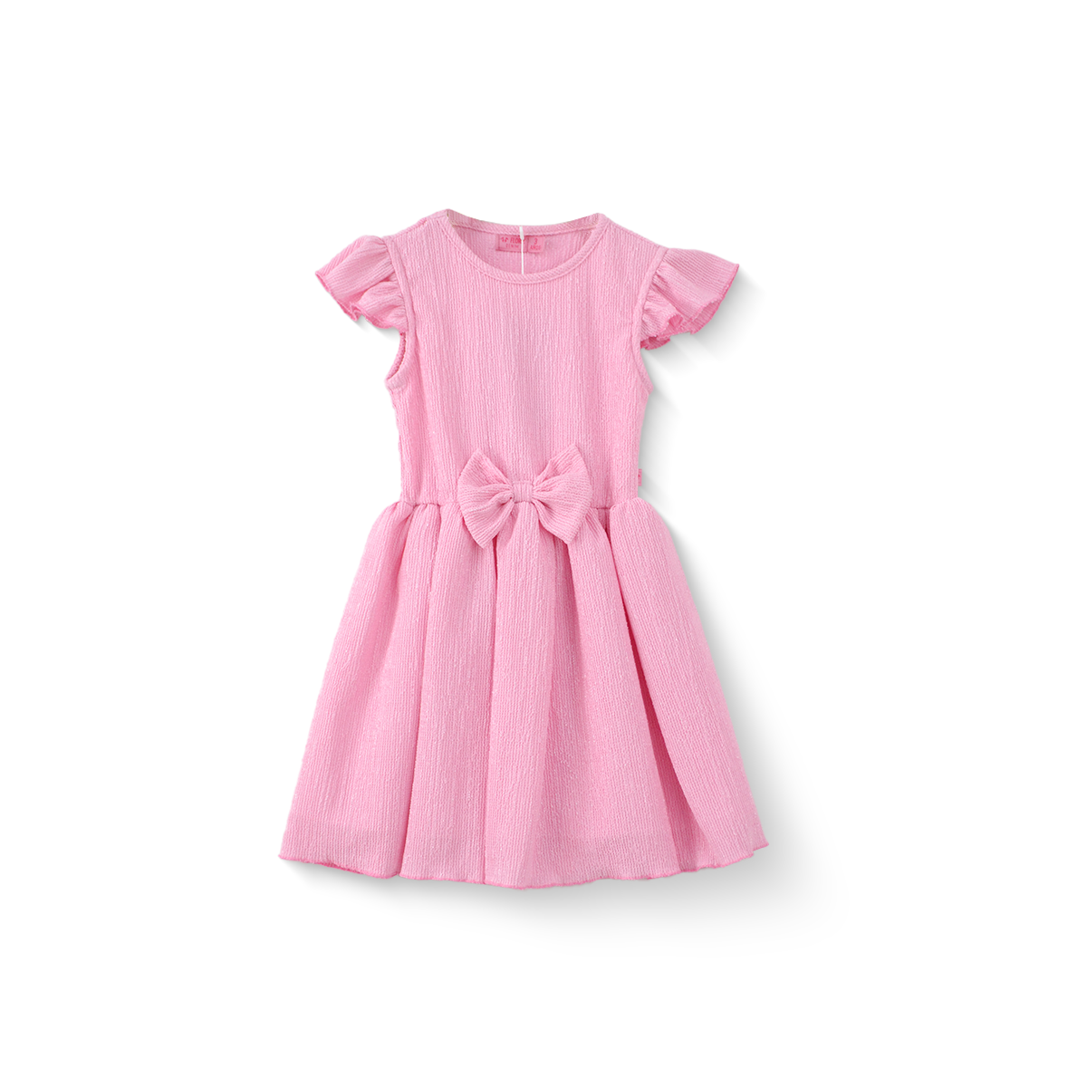 Vestido Crepe con Moño para Bebé Flory VEBB0113