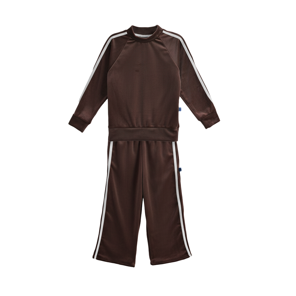 Conjunto aterciopelado con franjas • DANIEL 1 • tallas ch-m-gr • CONN0008