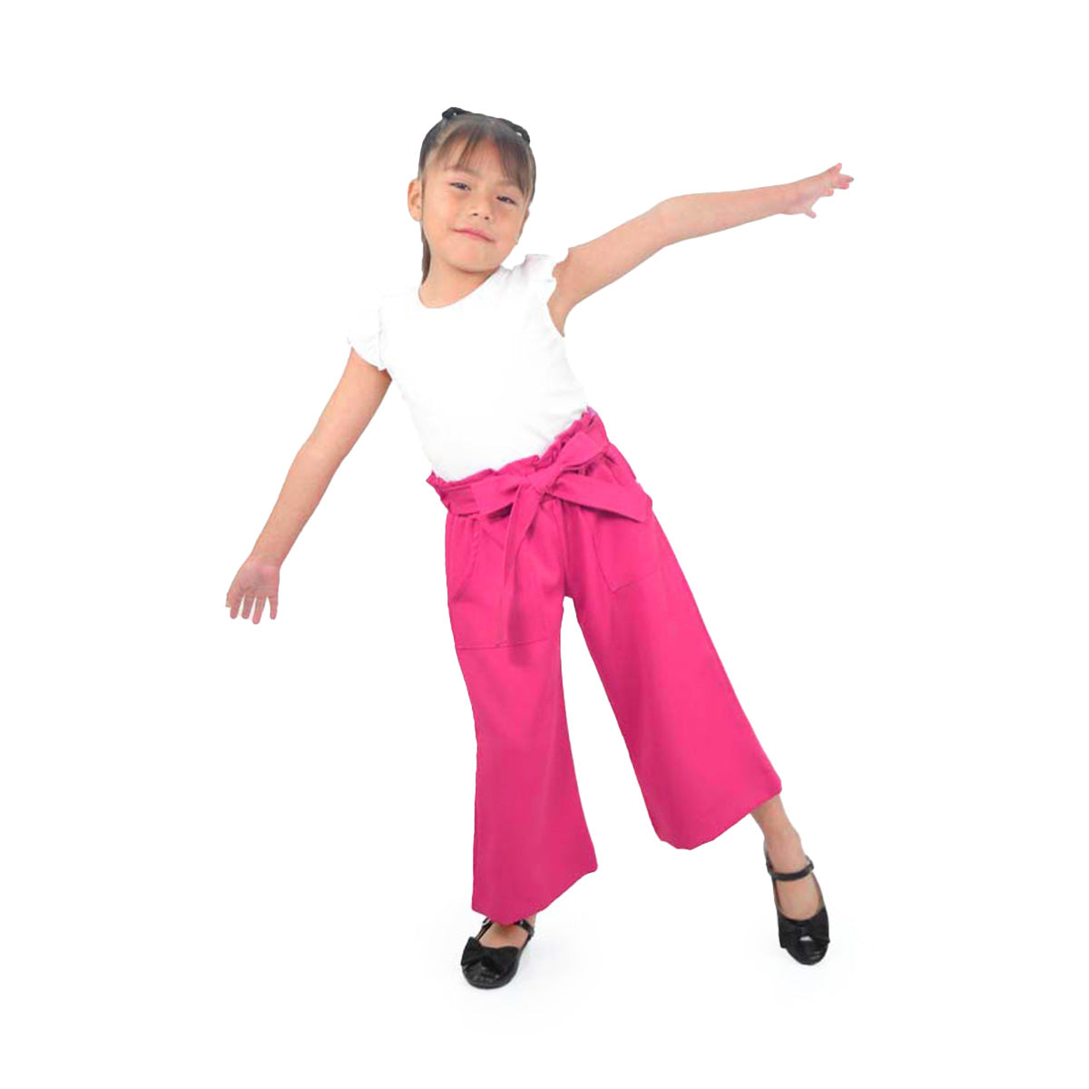 Conjunto blusa pantalón con moño niña FLORY CONI0011