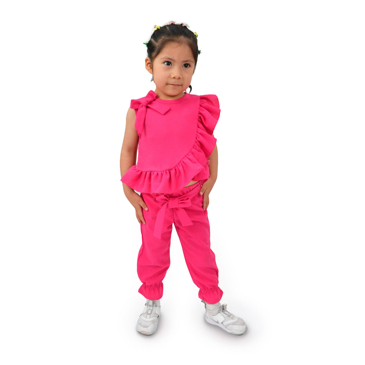 Conjunto blusa con pantalón bebe FLORY COBB0004