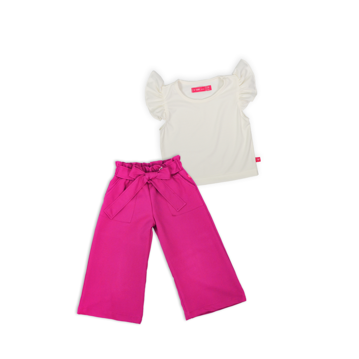 Conjunto blusa pantalón con moño niña FLORY CONI0011