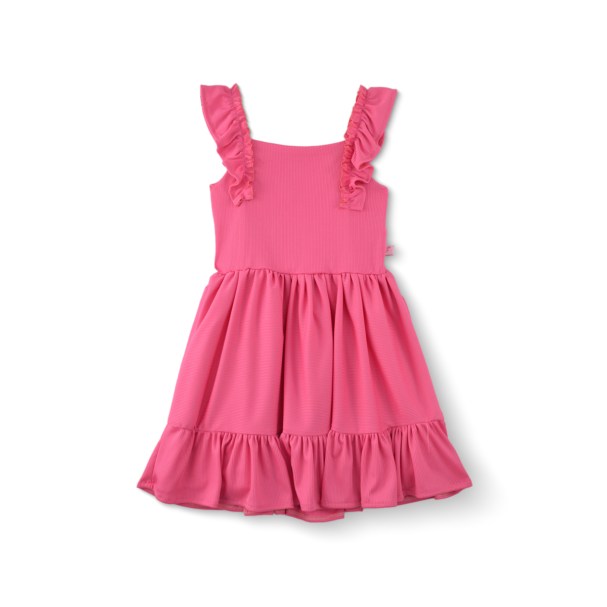 Vestido a rayas con manga olanes Bebé FLORY VEBB0045