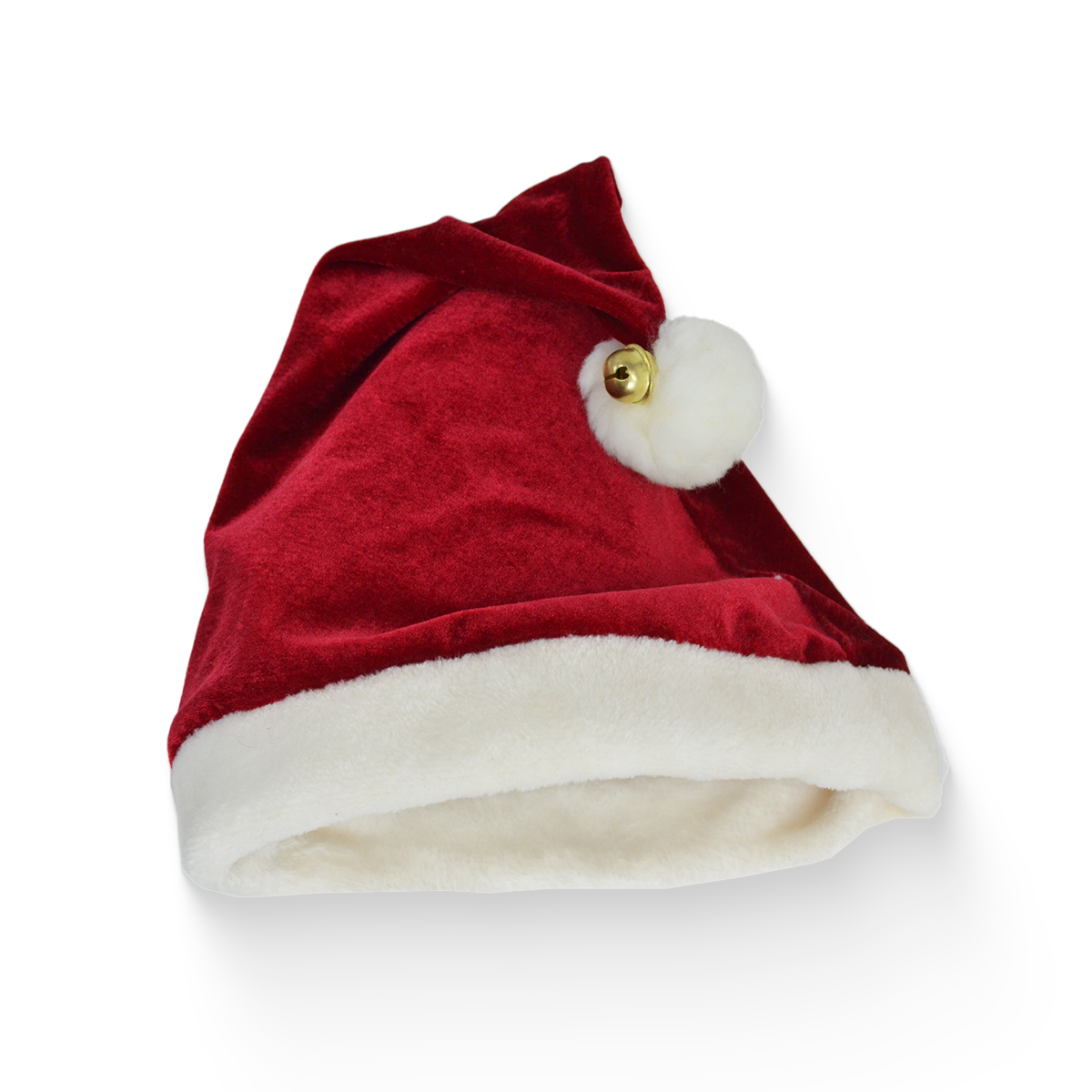 Gorrito navideño con pompón y cascabel unisex infantil Flory ACUN00003