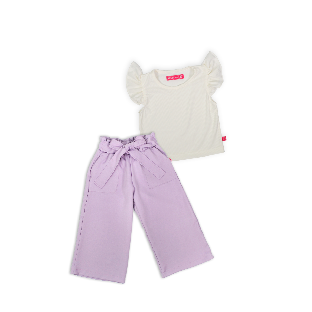 Conjunto blusa pantalón con moño niña FLORY CONI0011