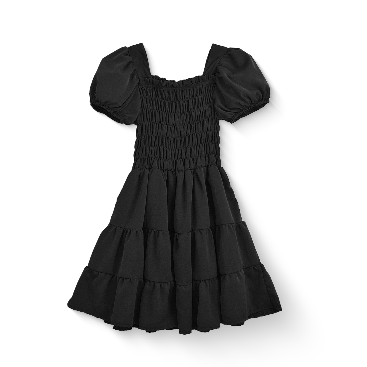 Vestido con manga abullonada Teen VEJU0015 Flory