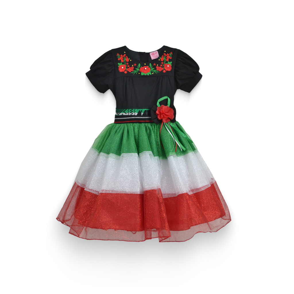 Vestido para  fiestas patrias • LUPITA 4 •  tallas ch-m-gr  • VENI0155
