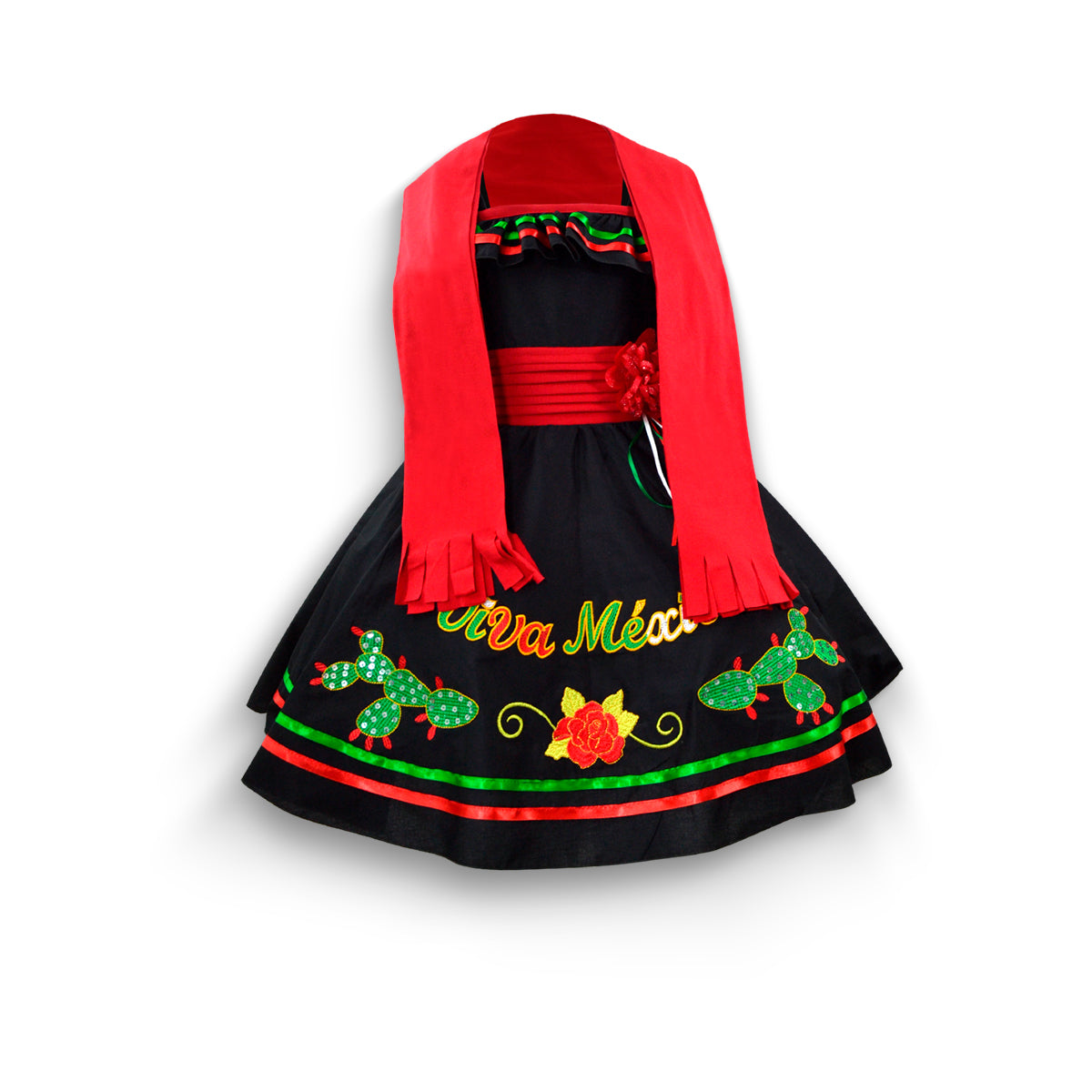 Vestido para fiestas patrias • LUPITA 3 • tallas ch-m-gr • VENI0052