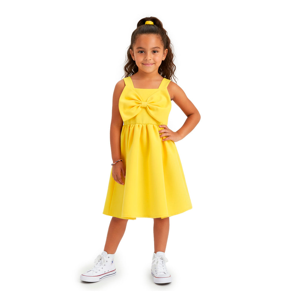 Vestido circular con moño • tallas ch-m-gr • BARBIE 15 •VENI0152