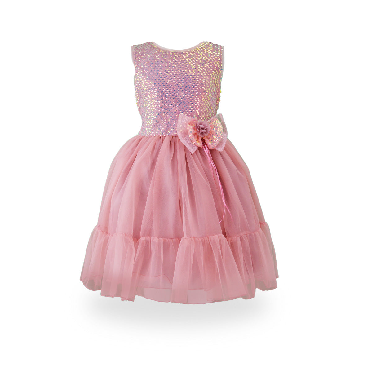 Vestido de Fiesta con Lentejuelas Niña Flory VENI0161