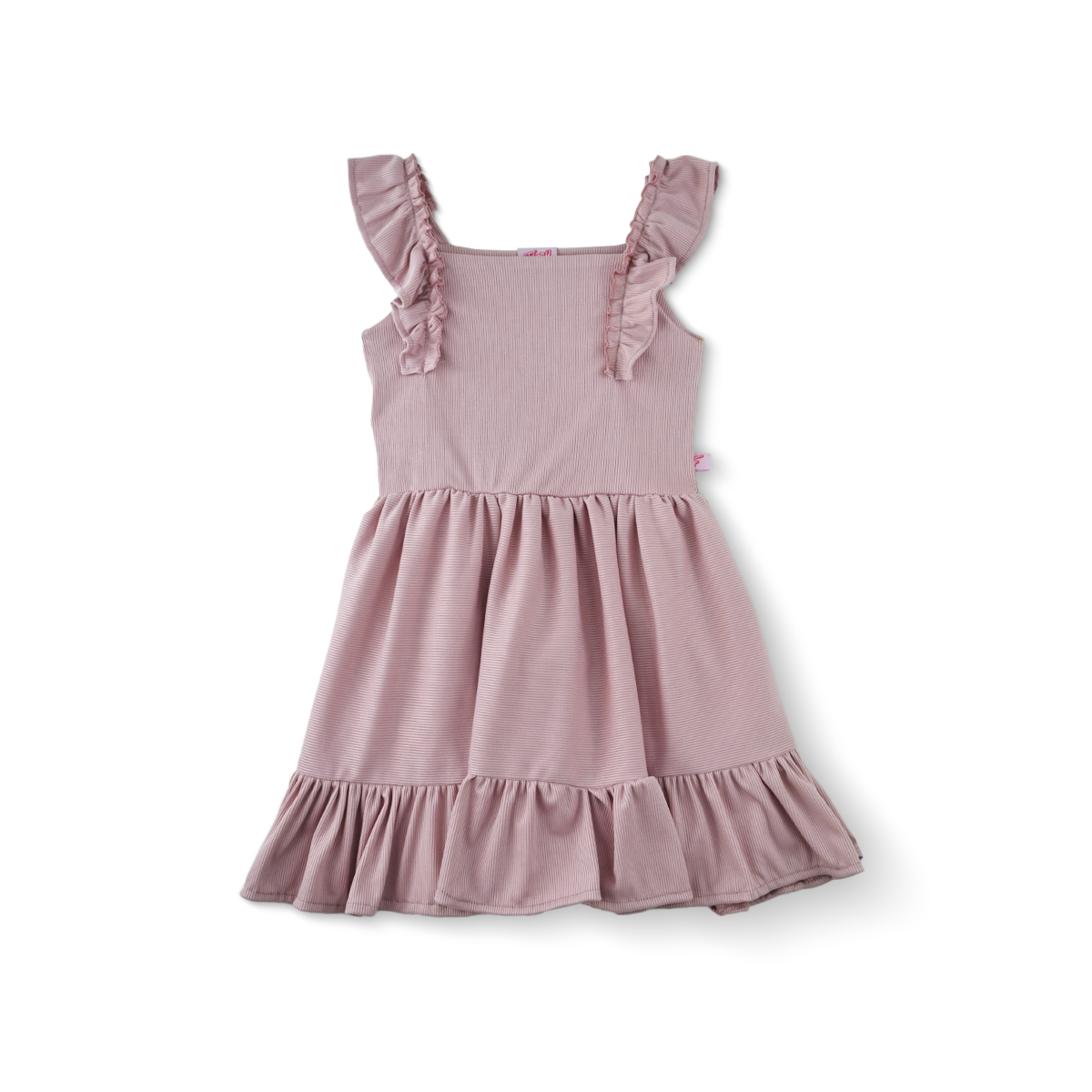Vestido a rayas con manga olanes Bebé FLORY VEBB0045