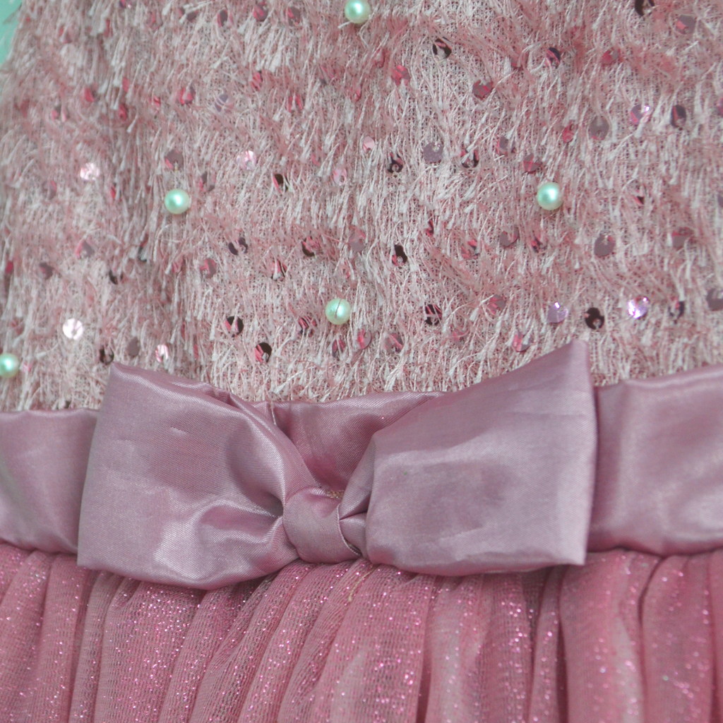 Vestido de gala  largo con perlas • CATALINA 7 • tallas xch-ch-m-gr-xg • VENI0195