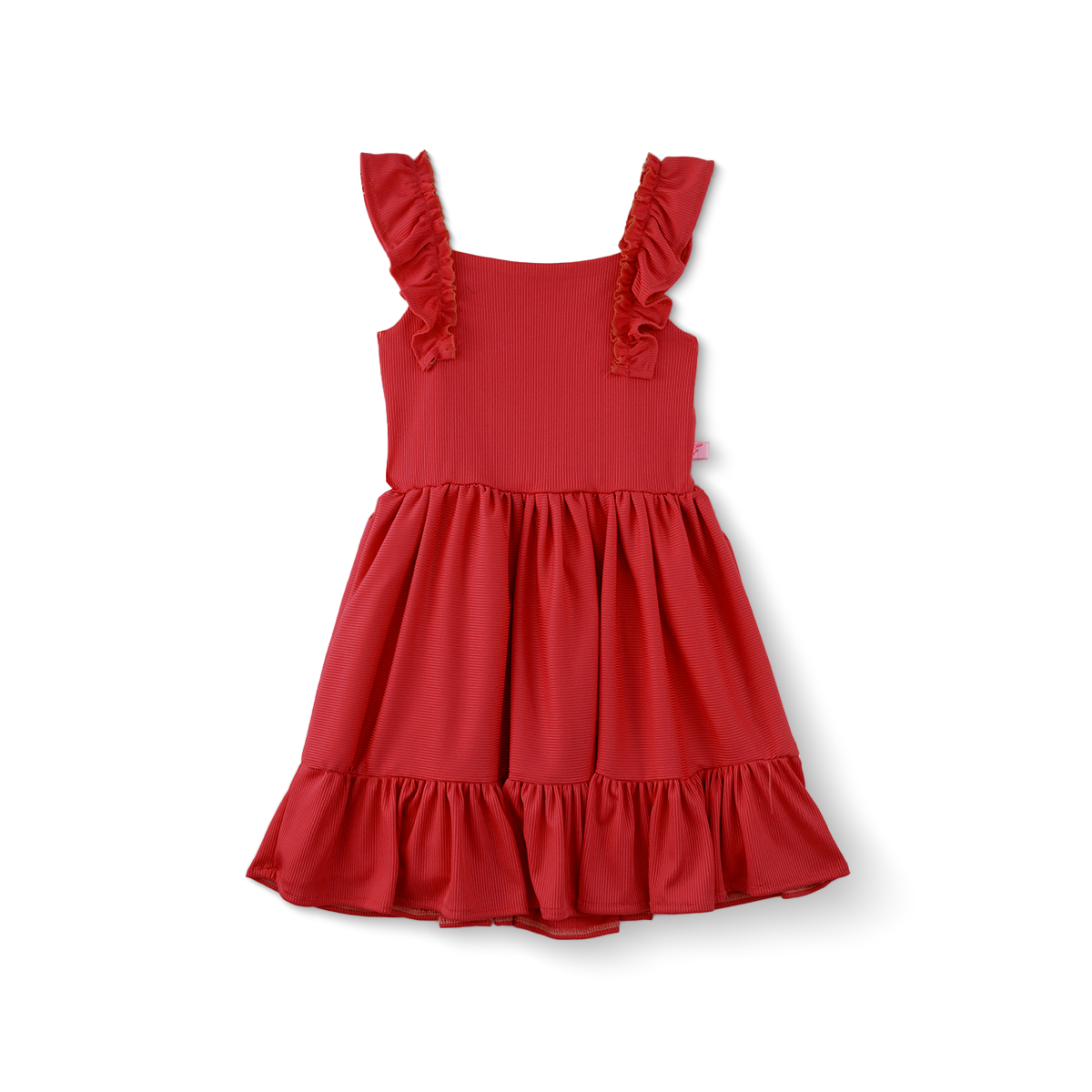 Vestido a rayas con manga olanes Bebé FLORY VEBB0045
